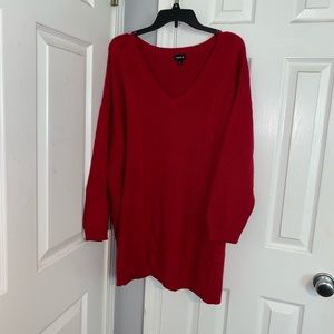 Red sweater from torrid size 4X